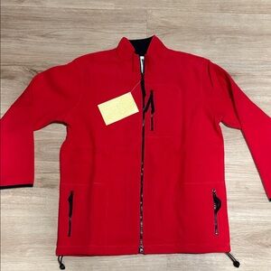 Vintage Sport Savvy Red and Black Jacket